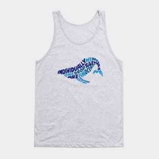 Together We Are An Ocean Whale Tank Top